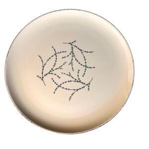 Taylor Smith and Taylor Platinum Trim BLUE TWIG 10 1/8" Dinner Plate
